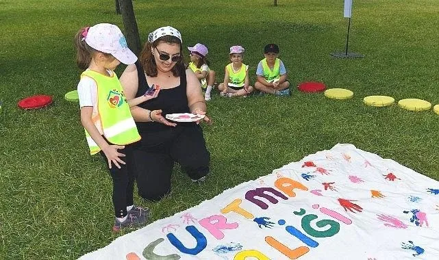 Osmangazi Belediyesi'nden Yaza Merhaba Etkinliği: Çocuklar Eğlendi
