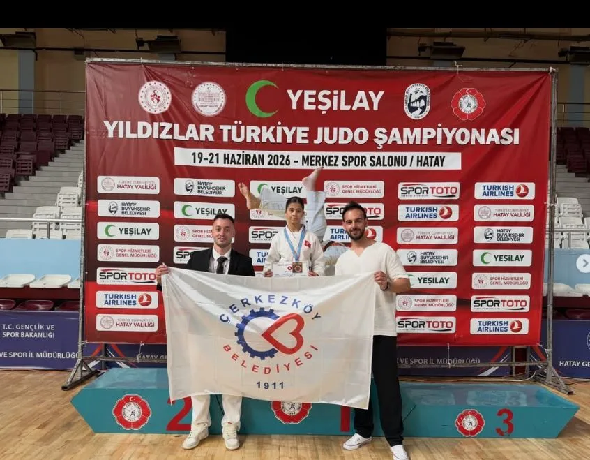 Berrak Bekci, Türkiye Judo Şampiyonası'nda Üçüncü Oldu