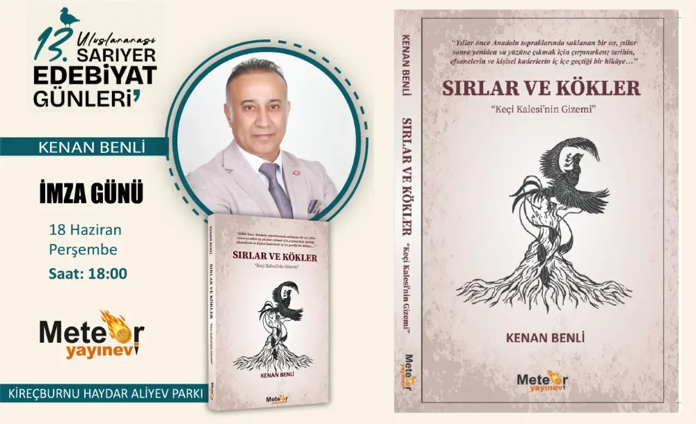 Kenan Benli, Kitap Fuarında Okurlarıyla Buluştu