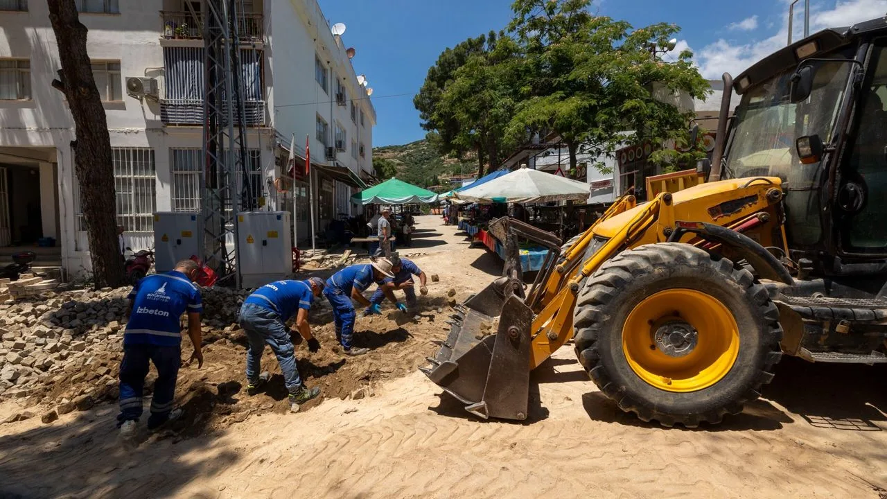 Ödemiş'te Büyükşehir'den Üstyapı ve Altyapı Hamlesi!