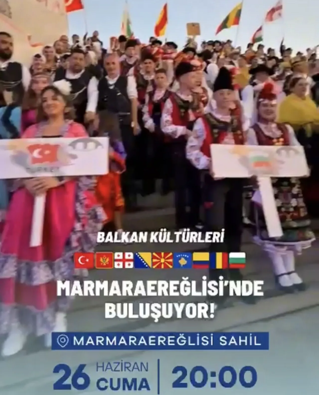 Marmaraereğlisi'nde Dünya Kültürleri Buluşuyor!