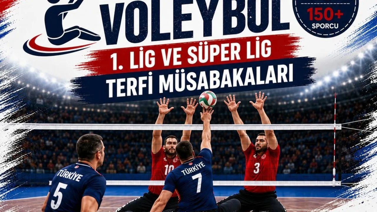 Oturak Voleybol Heyecanı Bolu'da! 12 Takım Yarışacak