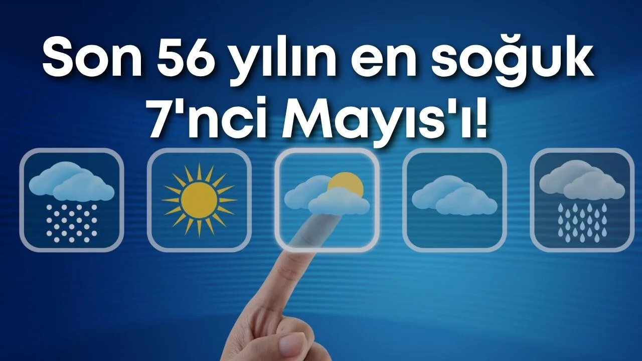 Antalya'da 56 Yılın En Soğuk Mayıs Ayı Yaşandı