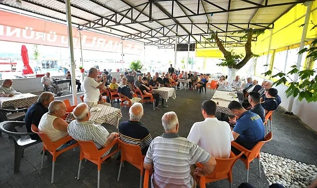 Erdek'te Vali Ustaoğlu'ndan Mahalle Mahalle Ziyaret
