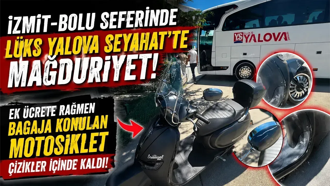Bolu'da Motosiklet Taşıma Skandalı: Yolcu Mağdur Oldu!