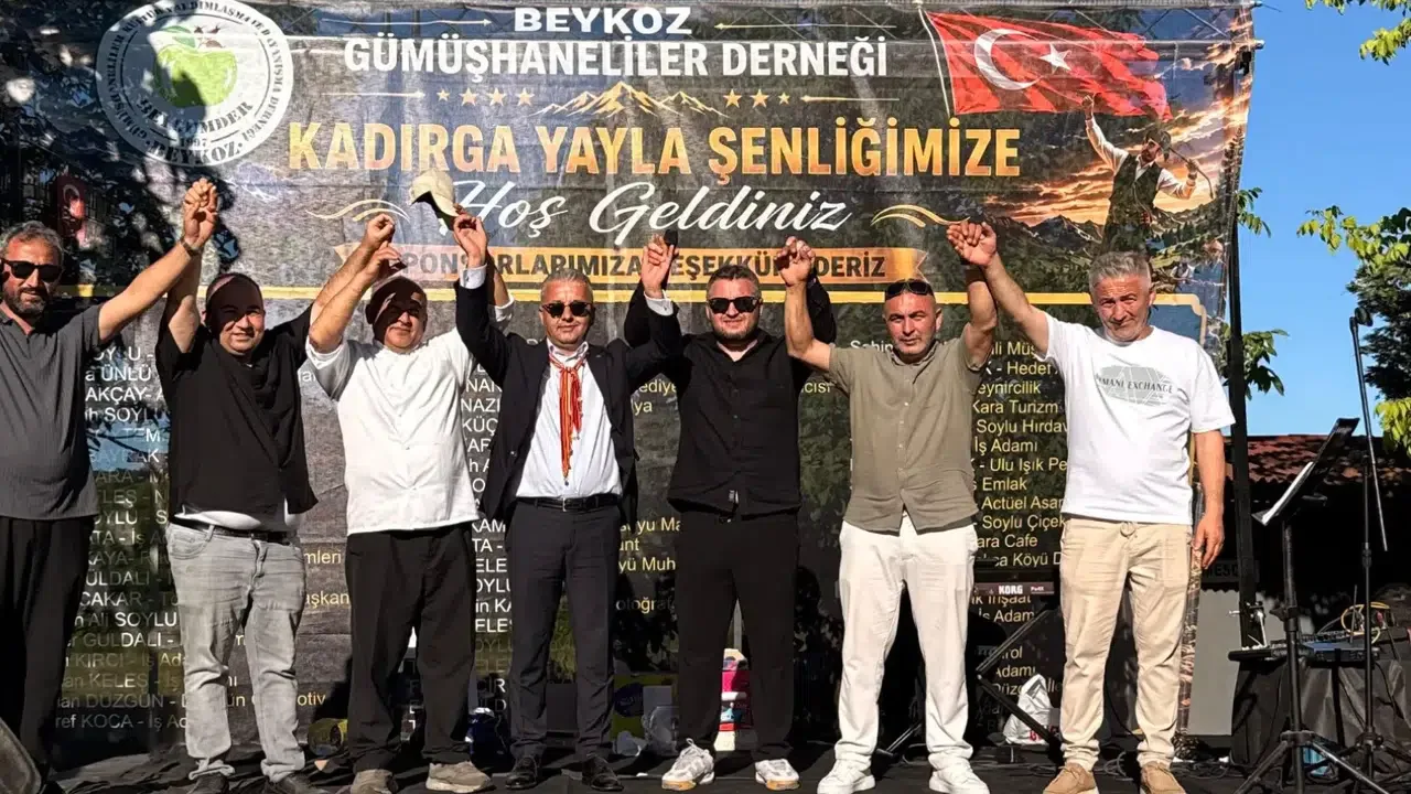 Beykoz'da Gümüşhaneliler Kadırga Yayla Şenliği'nde Buluştu