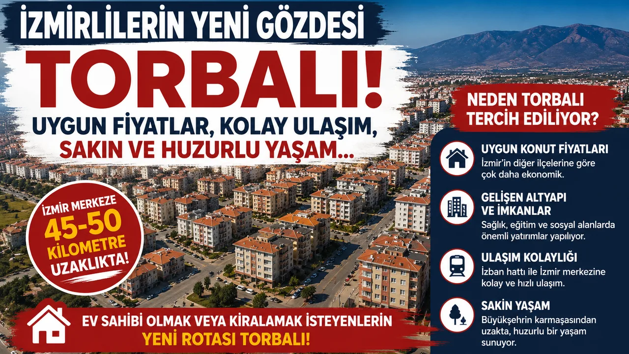 Torbalı: İzmir’in Gözde Konut Alternatifi Neden Tercih Ediliyor?