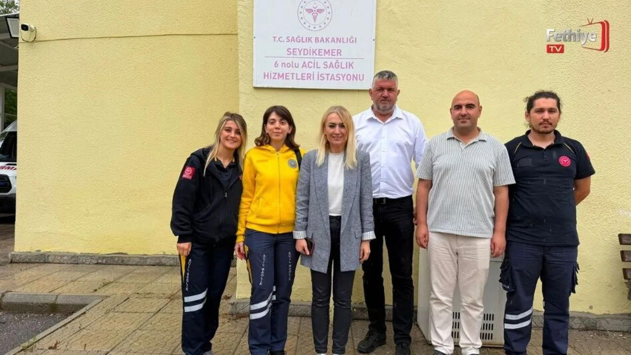 Seydikemer'de Sağlık Tesislerine İnceleme: İl Sağlık Müdürü Akça