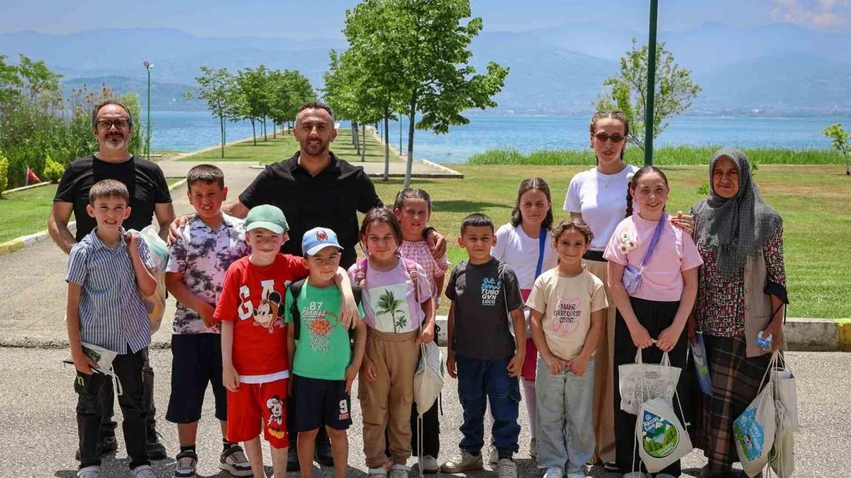 Geyve Umurbey İlkokulu Öğrencileri Sapanca Gölü ile Tanıştı