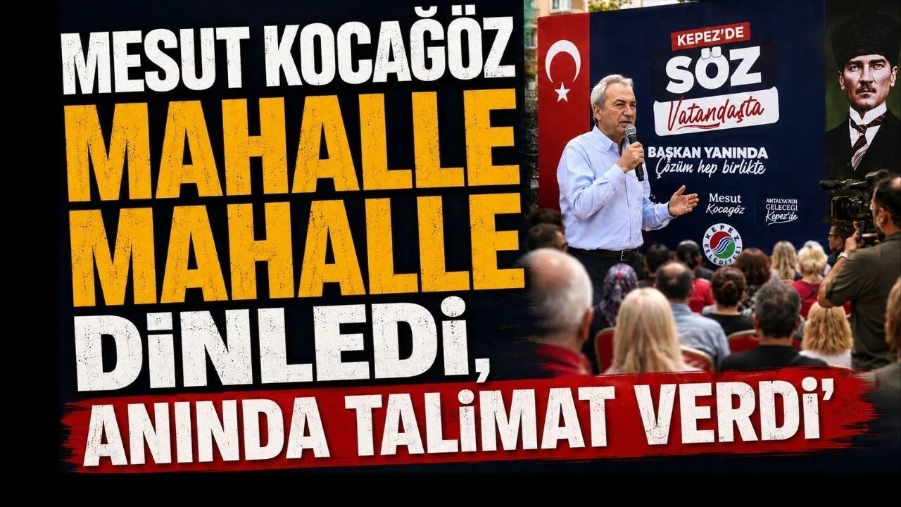 Mesut Kocagöz, Vatandaşlarla Buluşarak Talepleri Dinledi