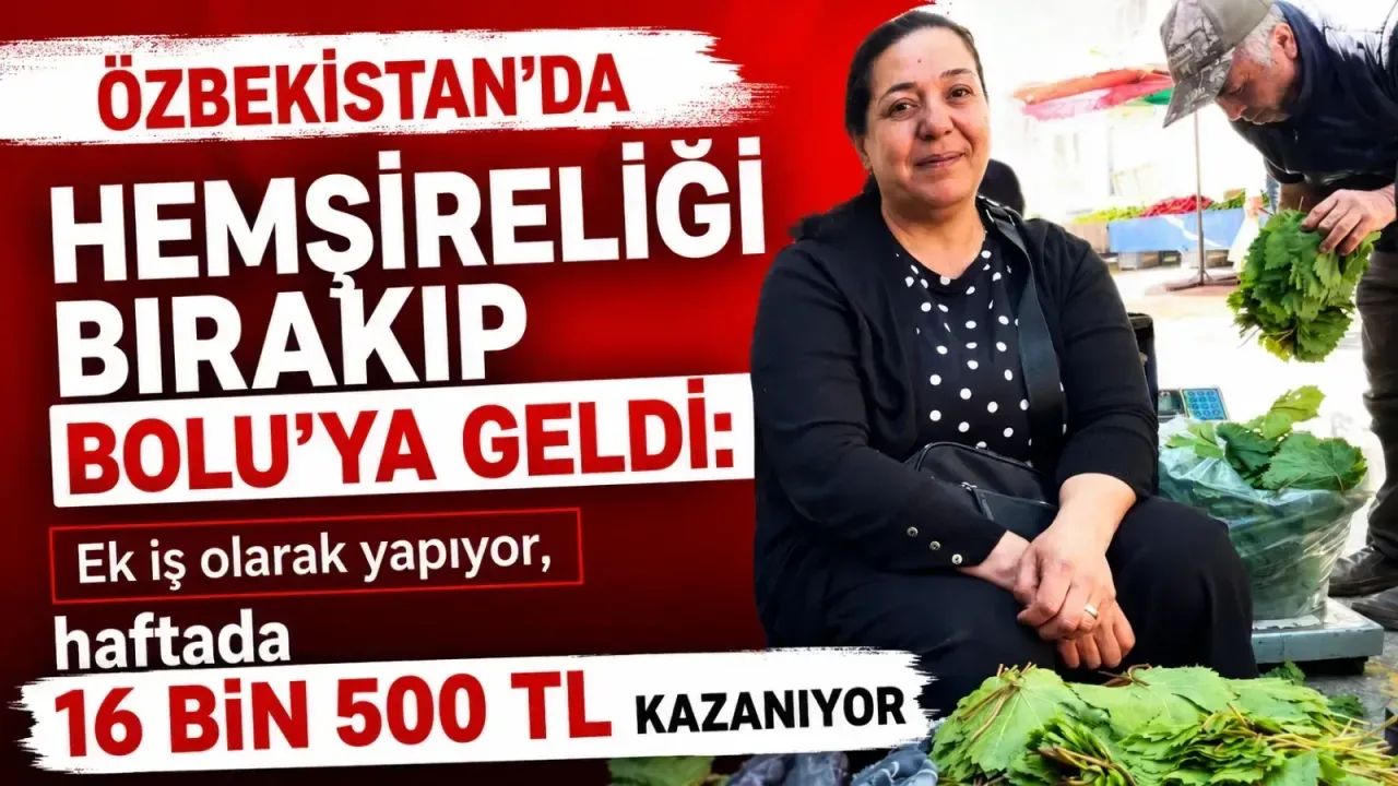 Bolu'ya Yerleşen Dilara Güler, Bağcılıkla Ek Gelir Elde Ediyor