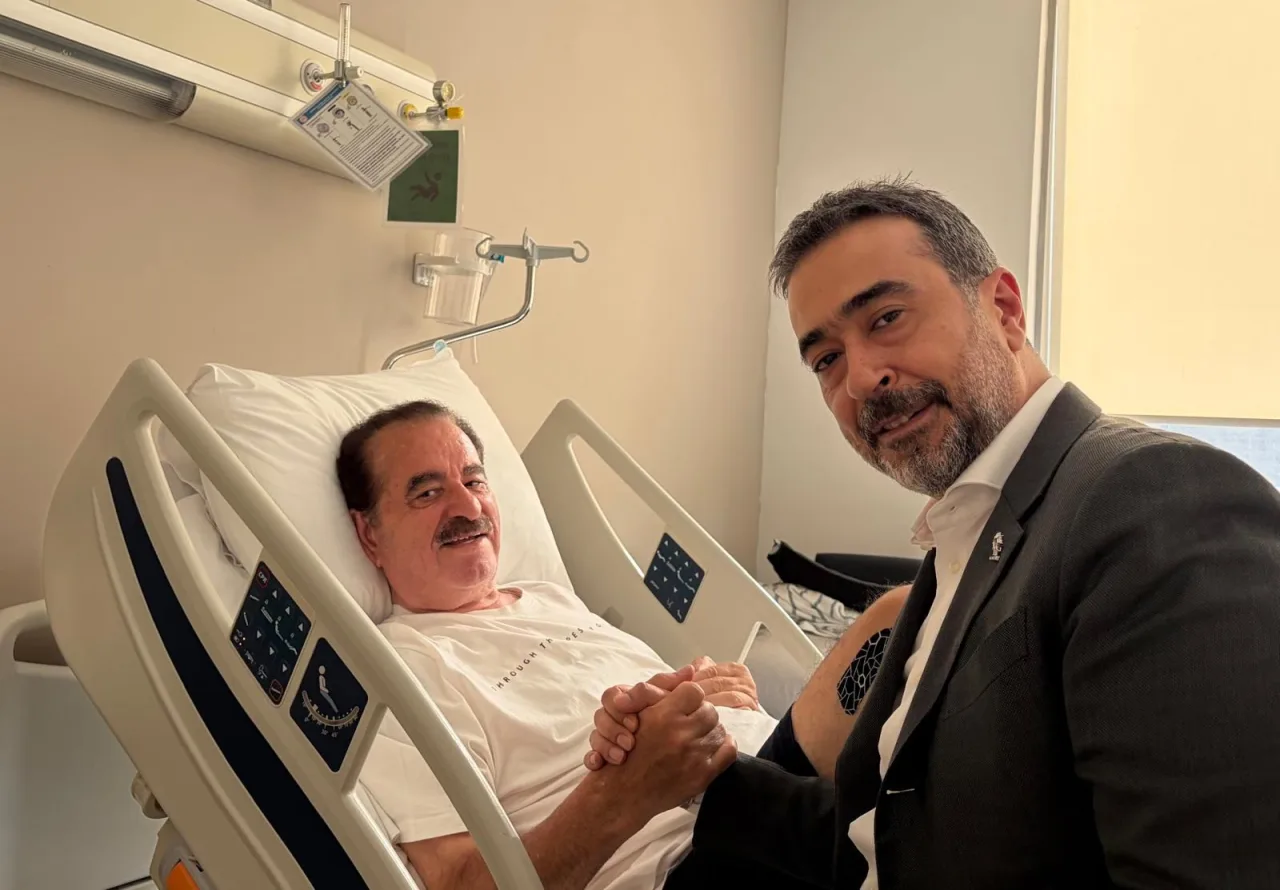 Hakan Han Özcan'dan İbrahim Tatlıses'e Geçmiş Olsun Ziyareti