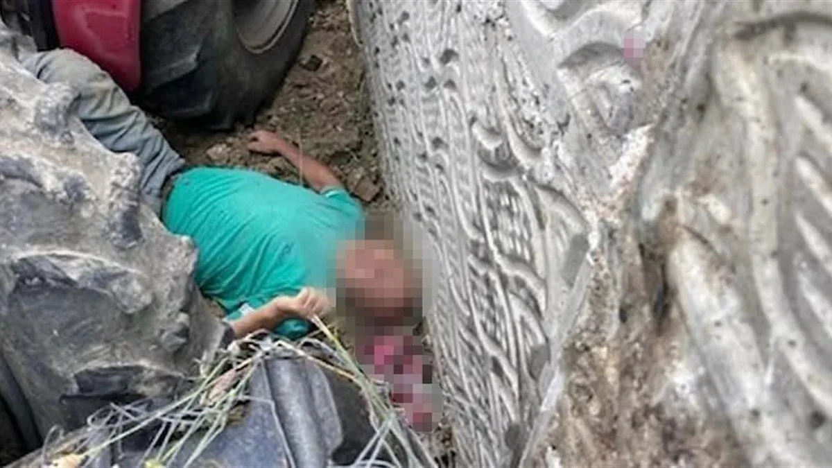 Körfez'de Traktör Kazası: Çiftçi Ağır Yaralandı