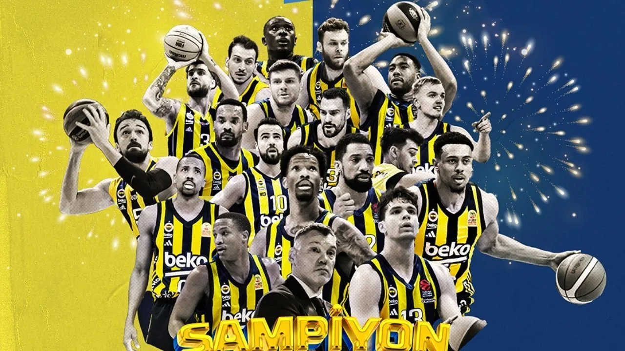 Fenerbahçe Beko, Basketbol Süper Ligi'nde Şampiyonluğa Ulaştı!