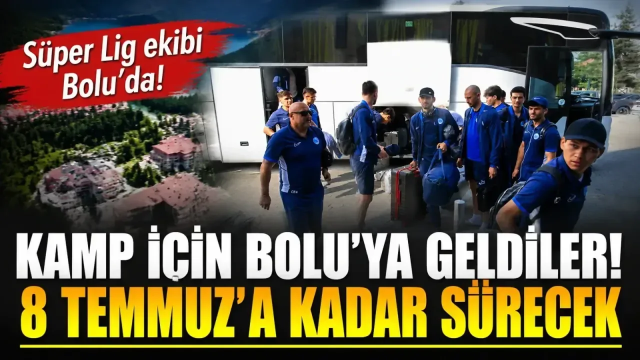 Bolu'da Navbahor Namangan Takımı Kampa Girdi!