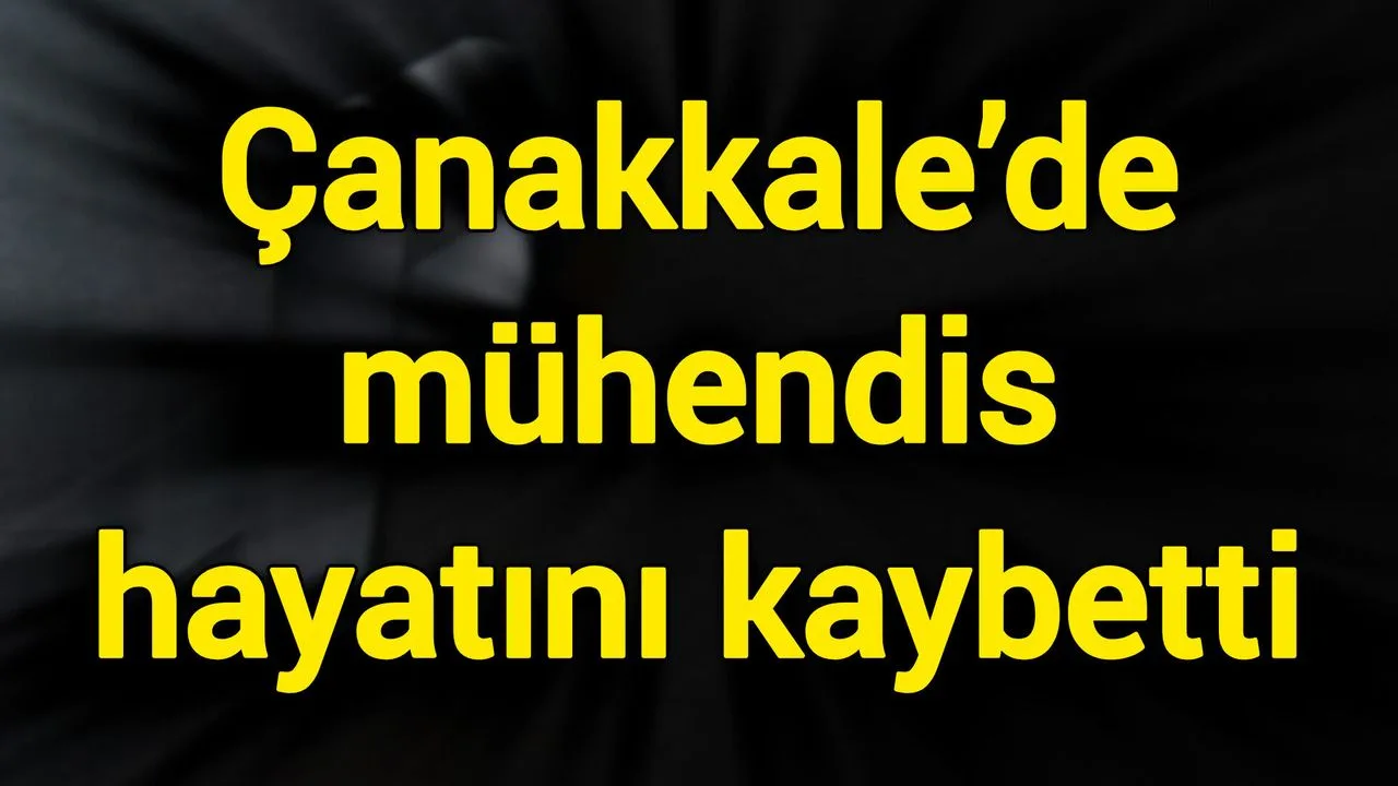 Bayramiç’te Kadastro Mühendisi İhsan Bilgiç Hayatını Kaybetti